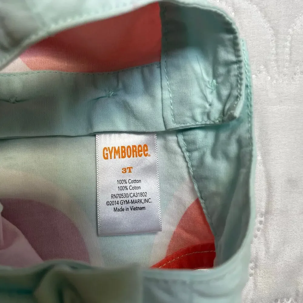 Gymboree Pastel Dot Bow Dress Size 3T